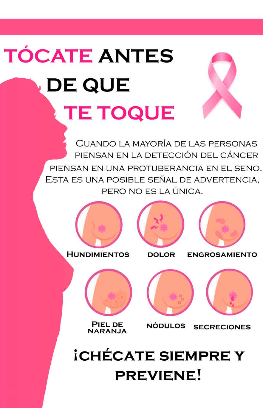 Cartel de cancer de mama